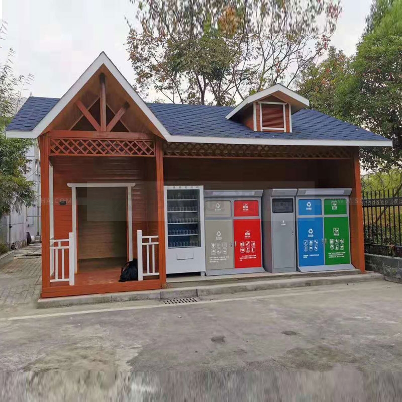 社區(qū)垃圾分類亭常用功能有哪些？可向智能化垃圾亭拓展嗎？配圖二
